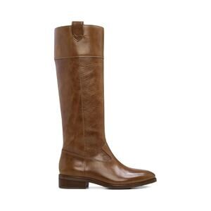 Vince Camuto Womens Selpisa Wide Calf Boots US 5 EU 35 Tan Brown Leather NIB